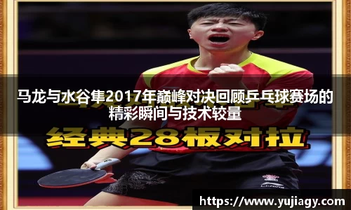 马龙与水谷隼2017年巅峰对决回顾乒乓球赛场的精彩瞬间与技术较量